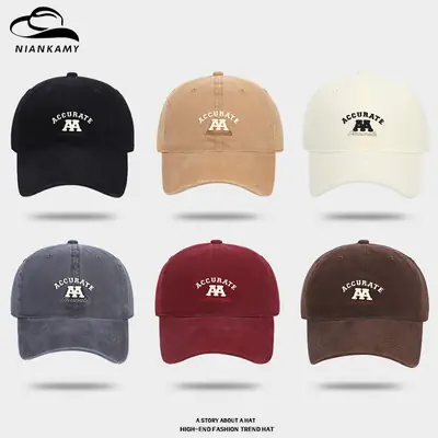 Wash Men's Women's Couple Baseball Cap Accurate AA
