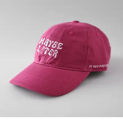Mayoester Brown Baseball Cap for Men Women Spring Summer