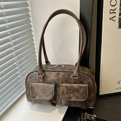 Retro Underarm Bag for Women 2025 New Style