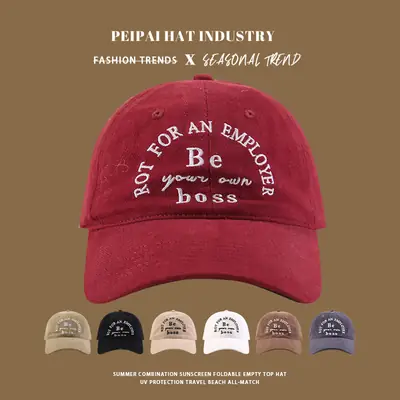 South Korea Spring New Baseball Cap Women's Big Head Casual Face Small All-match Sports Hat Men's Korean Style Cap