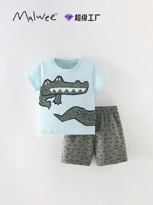Cross-border malwee boys T-shirt short sleeve summer