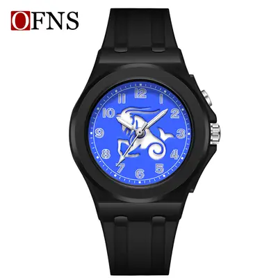 O'Fani Explosive Constellation Quartz Watch Red Strap