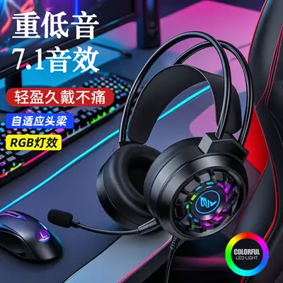 7.1 Auditory Voice Debate Gaming Headset White