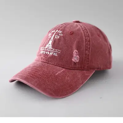 Korean Style Men's Baseball Cap Grey
