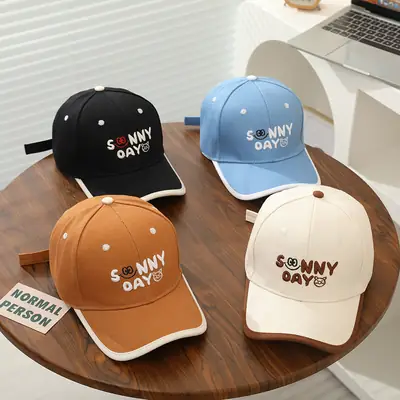 Joker Boys Black Cap 2025 Spring Summer New