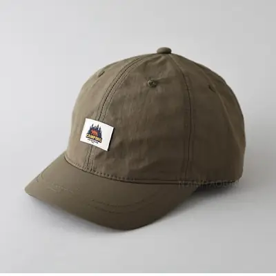Men's Olive Green Baseball Cap with Logo