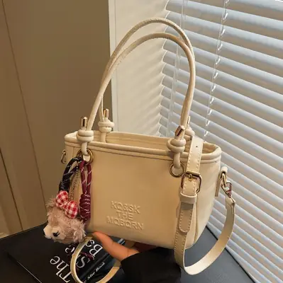 Retro Bucket Bag Women's 2025 New Niche Design