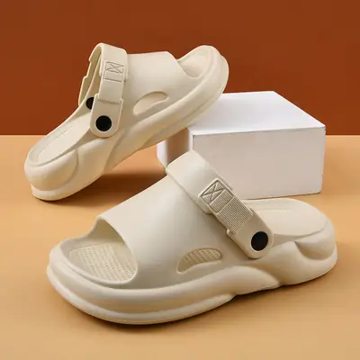 Women's Black EVA Platform Sandals Summer Wear