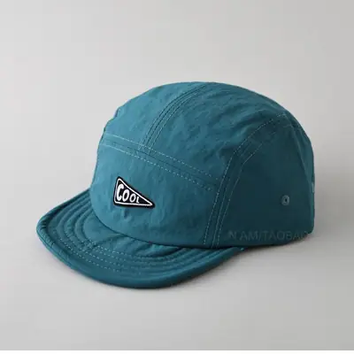 Purple Cotton Baseball Cap with Logo and Eave
