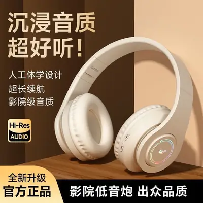 Wireless Bluetooth Headset with 40CM Auto Focus & 5H Battery