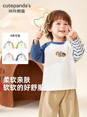 Baby Long Sleeve T-Shirt Green White Spring Outfit