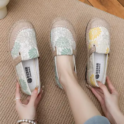 Spring 2025 Fisherman Shoes Pastoral Style Women