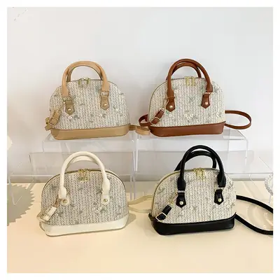 Women Textured Lace Shoulder Crossbody Bags 2025 New Style