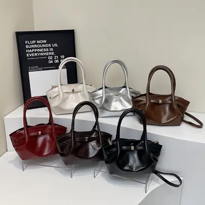 2025 Spring New High-end Handheld Fashion Bucket Bag