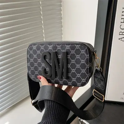 2025 Letter Small Square Shoulder Bag for Women