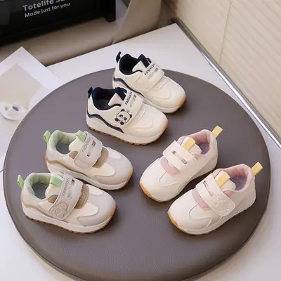 Baby Soft Soled Anti-Kick Loafers for Boys Girls