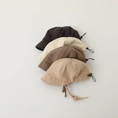 Baby Cap Spring Autumn Thin Ins Solid Color