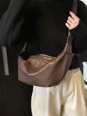 Black Crossbody Bag for Women Large Capacity 2025