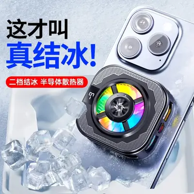 Silent Phone Cooling Radiator with RGB Light