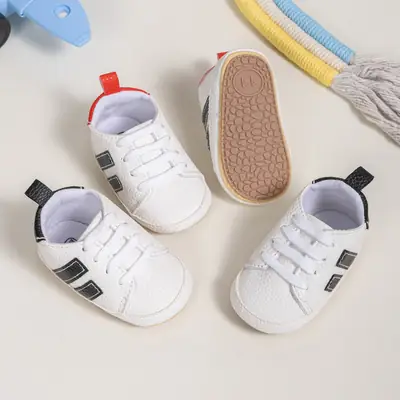Amazon's Best-Selling White Baby Casual Shoes, Baby Boy Pre-Walking Shoes, Soft-Soled Walking Shoes, Baby Shoes