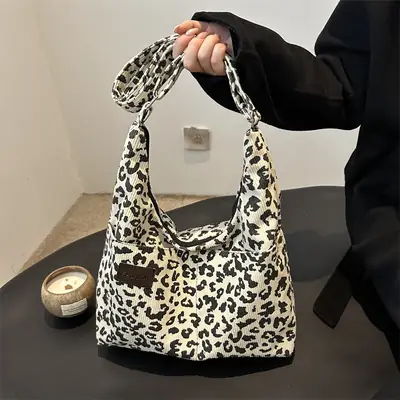 Leopard Print Women's 2025 Shoulder Bags