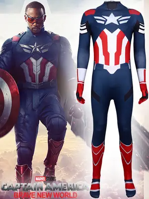 Cross Border Captain America 4 Captain America 4 Role Playing cosplay Stage Table Performance Costume