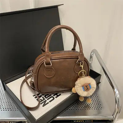 Women's 2025 Large Capacity Korean Style Shoulder Crossbody Bag