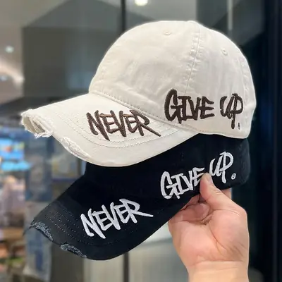 Vintage Distressed Sunscreen Cap Women Men Spring Summer
