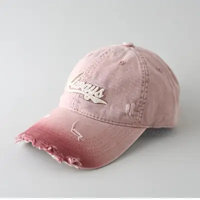 Black Embroidered Baseball Cap for Men Women