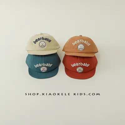 Baby Cap Set Spring Autumn Soft Brim Sun Hat