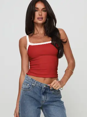 2026 Spring Summer Women's Lace Trim Top