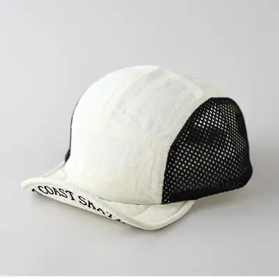 Black Anti-Eaves Mesh Baseball Cap for Men Women