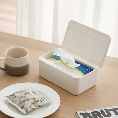 Waterproof Wet Tissue Box with Lid