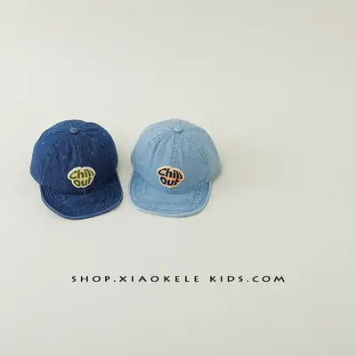 Baby Sun Hat with Soft Brim Cap for Boys Girls Denim