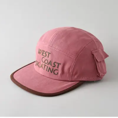 West Coast Skating Black Cap for Men Women