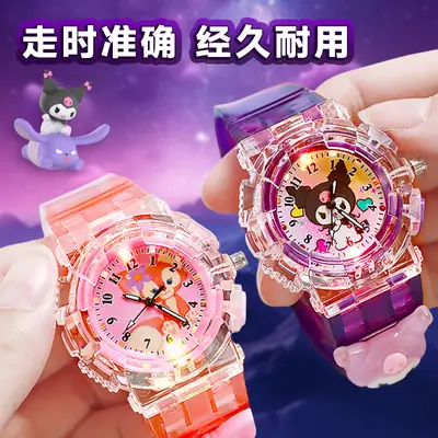 Luminous Cartoon Kids Watch for Girls 3Y