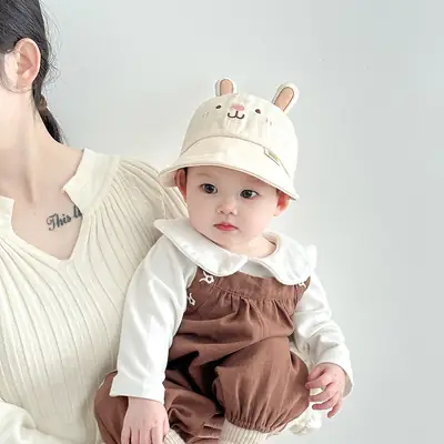 Baby Bunny Cap Sun Hat Quick Dry Sunscreen Cap