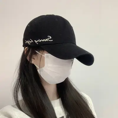 Women Baseball Cap Beige Spring Summer 2025