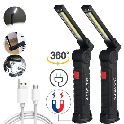Folding LED Work Light with 5 Modes