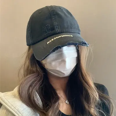 New Raking Dirty Baseball Cap Spring Summer Korean Embroidered