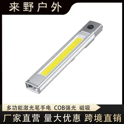 Magnetic Laser Pointer Lamp Bright Floodlight TYPE-C Rechargeable