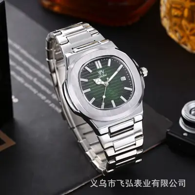 Business Men's Waterproof Quartz Watch with Luminous Hands