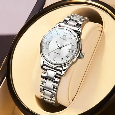 Guberson Women's Stainless Steel Water Resistant Watch