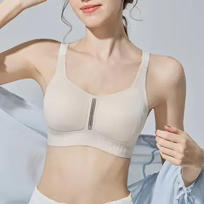 Black Full Cup Bra with Traceless Design