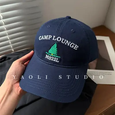 Women Embroidered Baseball Cap Black 2026 Spring