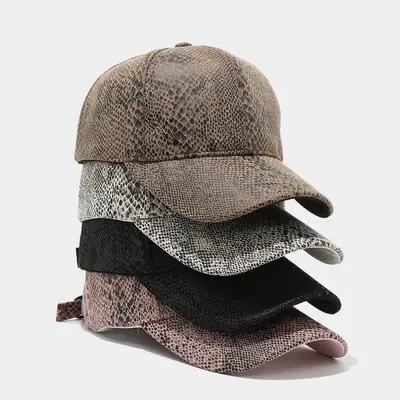 Snake Pattern Sun Hat for Men Women