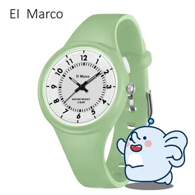 El Marco Kids Pink Water Resistant Quartz Watch