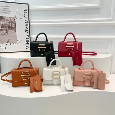 2025 Retro Color Small Square Handbag for Women
