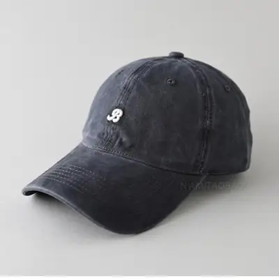 Women's Korean-style Wash Cap with Embroidered Logo