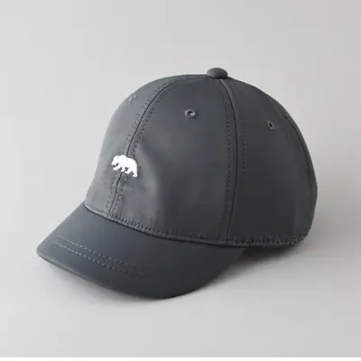 Black Polar Bear Cap for Women Men 2025